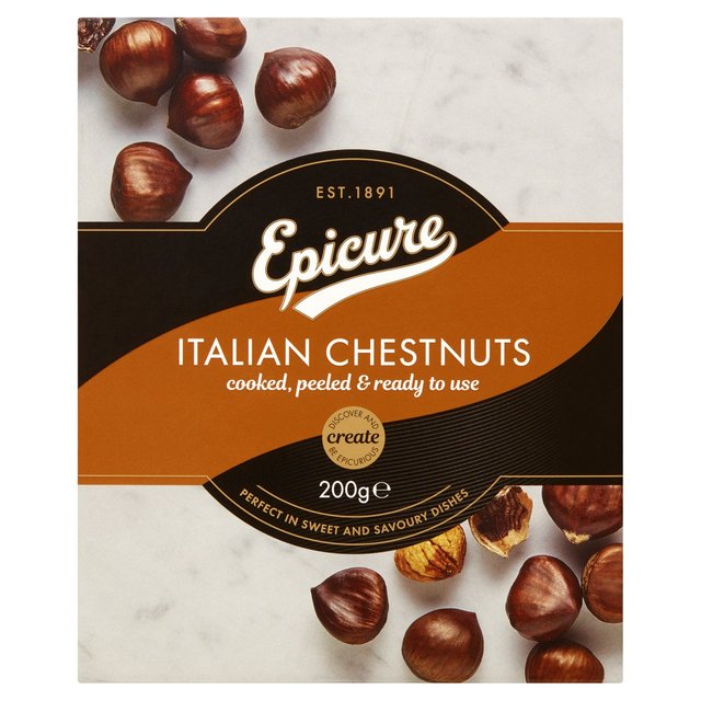 Epicure Peeled & Cooked Chestnuts 200g