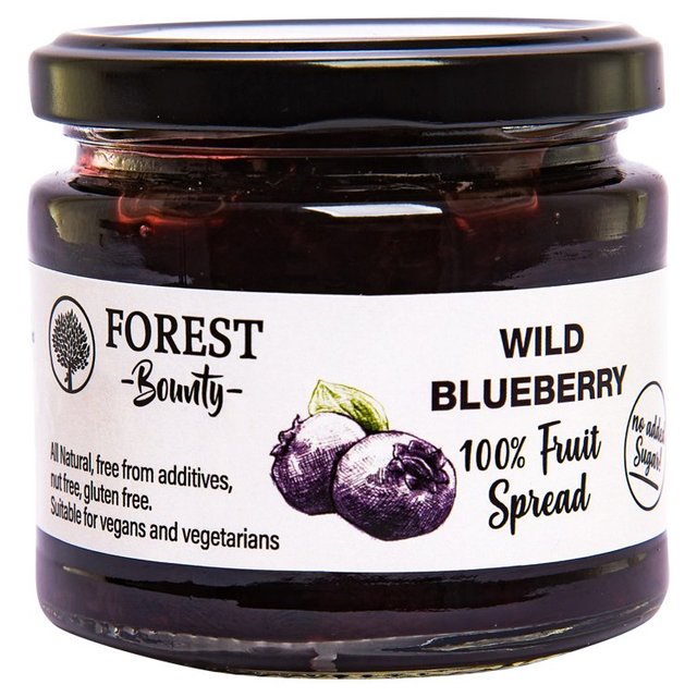 Forest Bounty 100% Blueberry Fruit Spread 250g