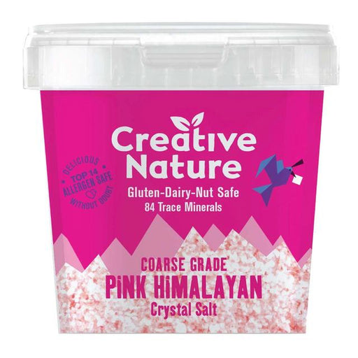 Creative Nature Coarse Pink Himalayan Crystal Salt 300g