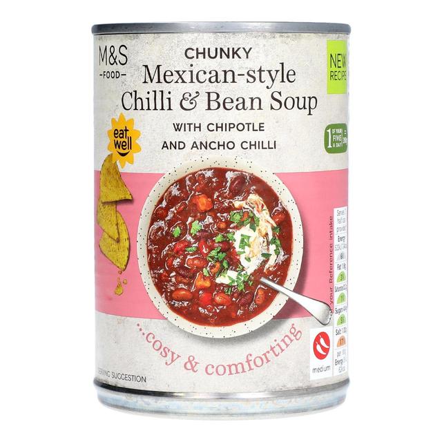 M&S Chunky Vegetable & 3 Bean Soup 400g