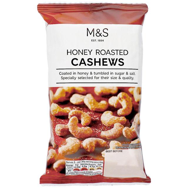 M&S Honey Roasted Cashews 150g