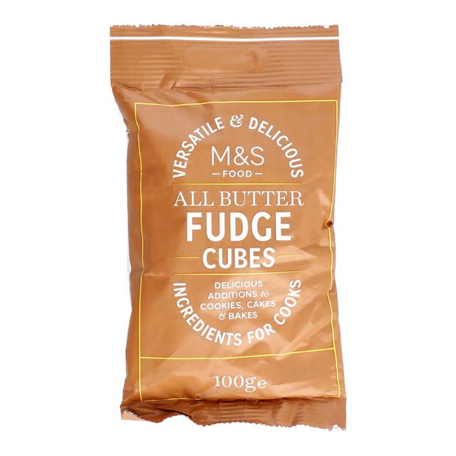 M&S All Butter Fudge Cubes 100g