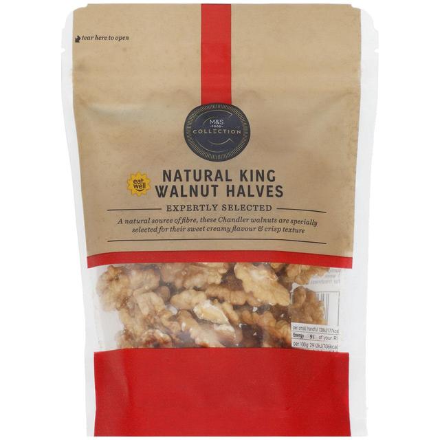 M&S Natural King Walnut Halves 100g