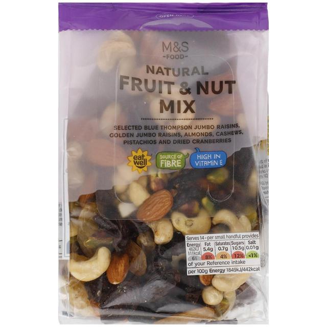 M&S Natural Fruit & Nut Mix 350g