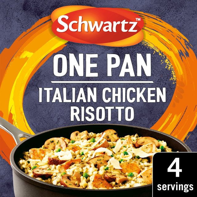 Schwartz Italian Chicken & Mushroom Risotto One Pan 28g