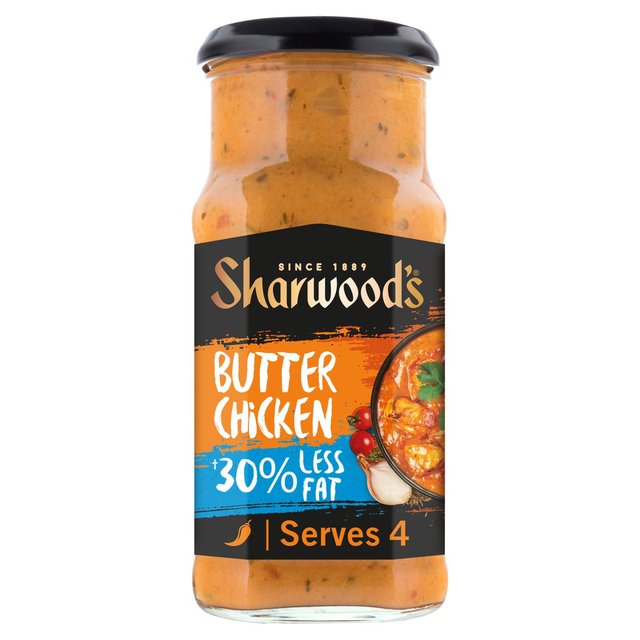 Sharwood's Butter Chicken 30% Less Fat Cooking Sauce 420g