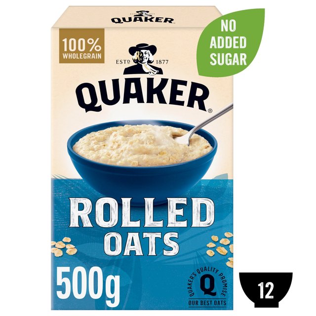 Quaker Rolled Oats Porridge Cereal 500g