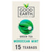 Good Earth Teabags Moroccan Mint & Green Tea 15 per pack