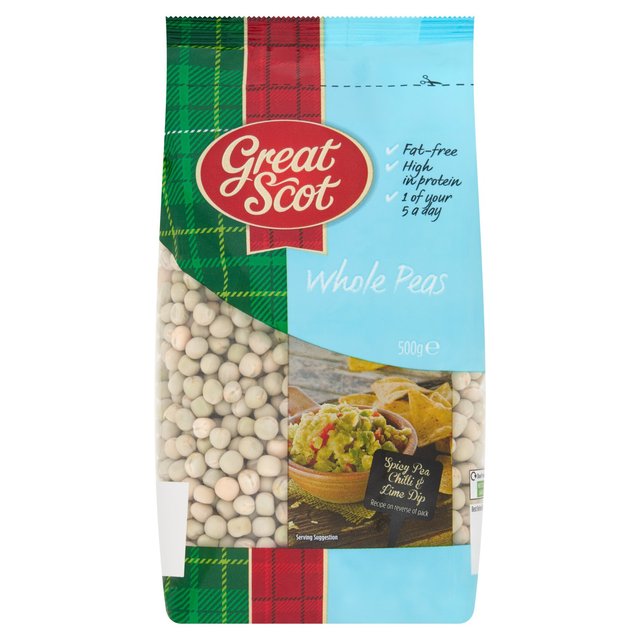 Great Scot Whole Peas 500g