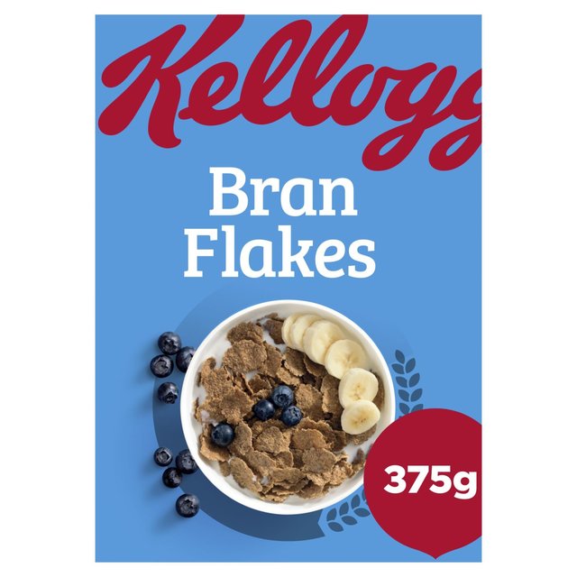 Kellogg's Bran Flakes Breakfast Cereal 375g