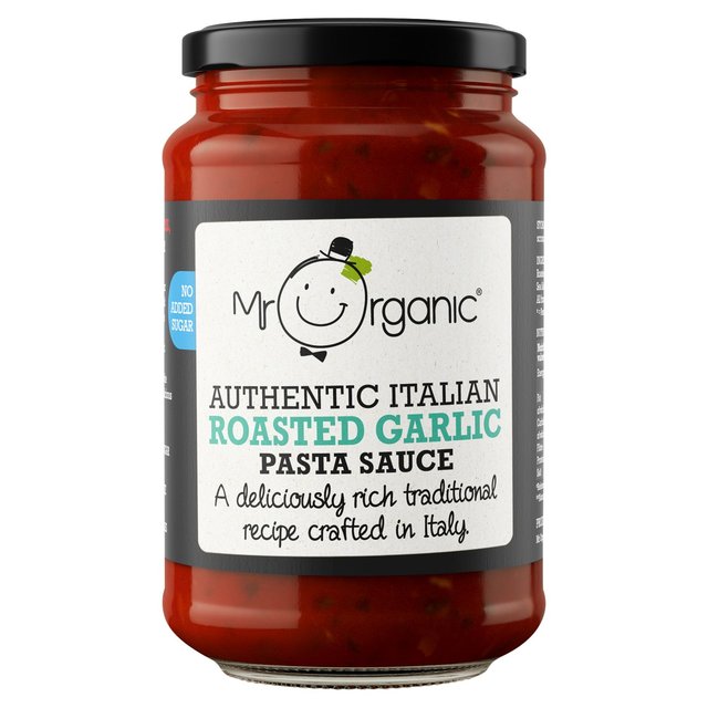 Mr Organic Roasted Garlic Pasta Sauce 350g