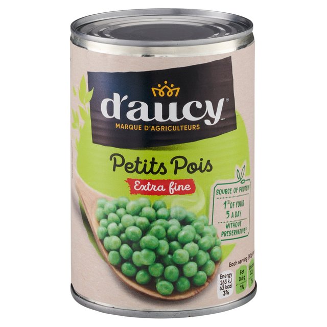 D'aucy Petits Pois 400g