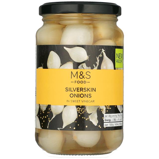 M&S Sweet Silver Skin Onions 340g