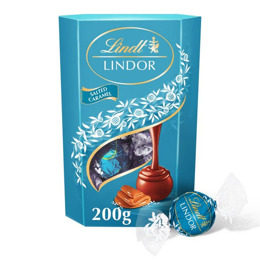 Lindt Lindor Milk Salted Caramel Chocolate Truffles 200g