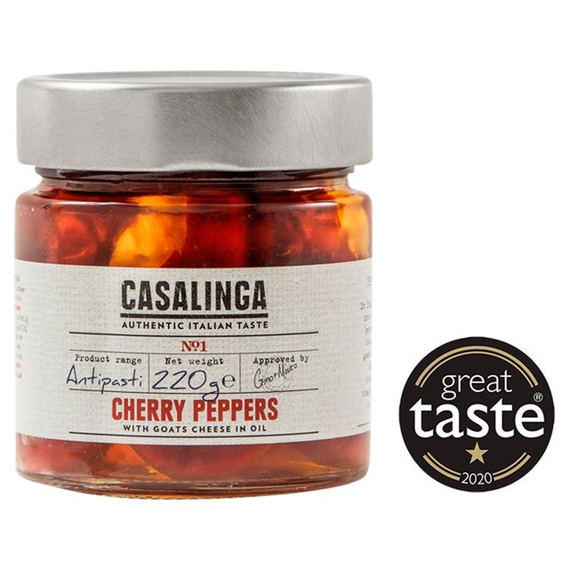 Casalinga Cherry Pepper & Goat Cheese 220g