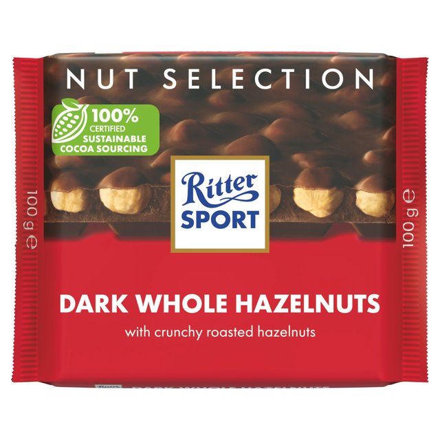 Ritter Sport Nut Perfection Dark Whole Hazelnut 100g