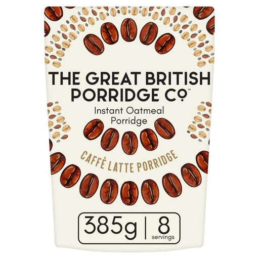 The Great British Porridge Co Caffe Latte Porridge 385g