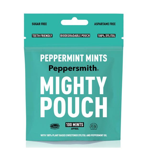 Peppersmith 100% Xylitol Mighty Box Peppermint Mints 60g