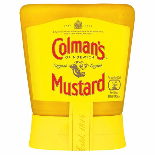 Colman's Original English Squeezy Mustard 150g