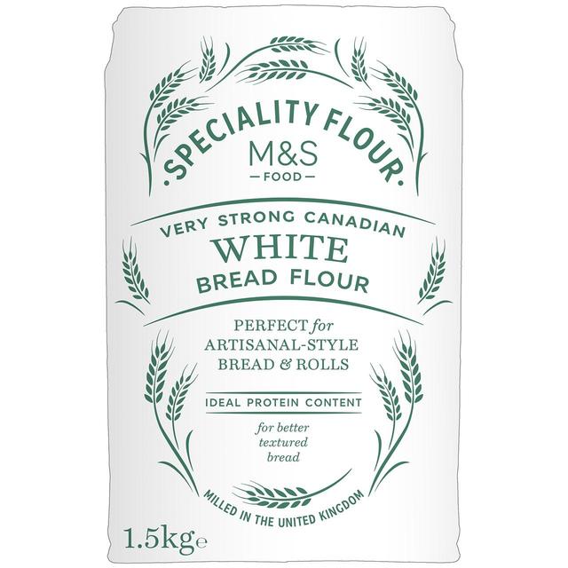 M&S Canadian Very Strong White Bread Flour 1.5kg