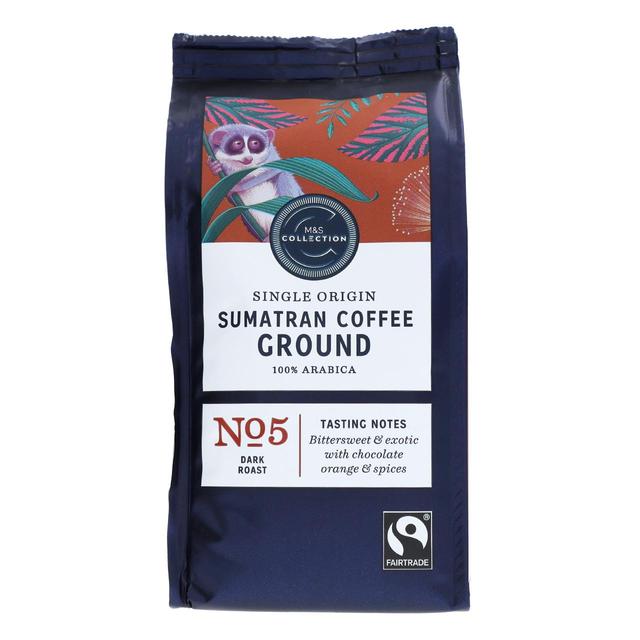 M&S Collection Fairtrade Sumatran Ground Coffee 227g