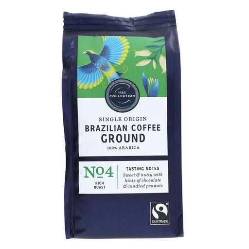 M&S Fairtrade Brazilian Ground Coffee 227g