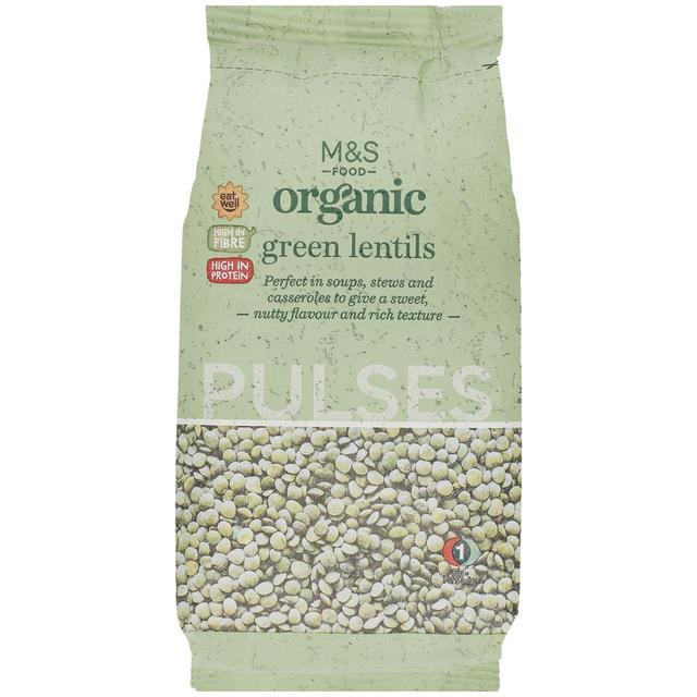 M&S Organic Green Lentils 500g