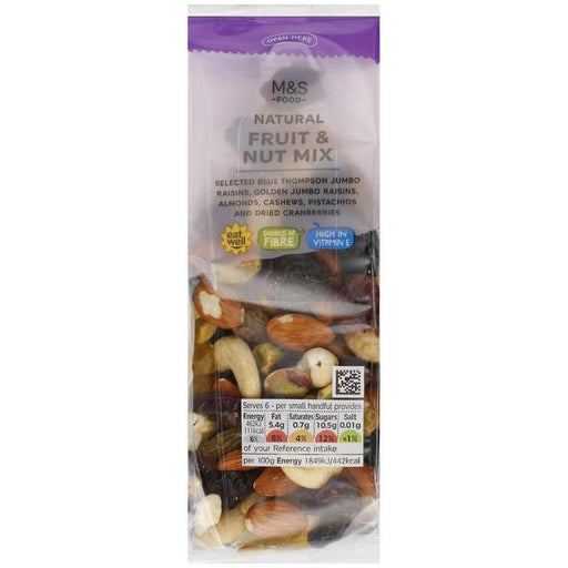 M&S Natural Fruit & Nut Selection 150g