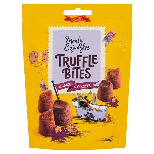 Monty Bojangles Truffle Bites Pouch Caramel & Cookie 100g