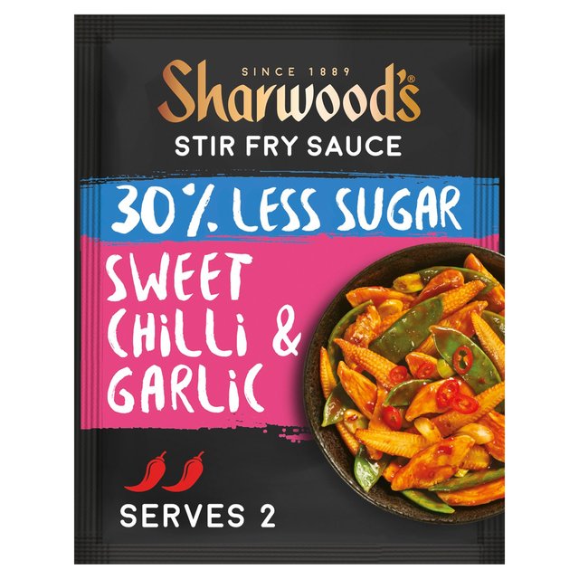 Sharwood's Sweet Chilli 30% Less Sugar Stir Fry Sachet 120g