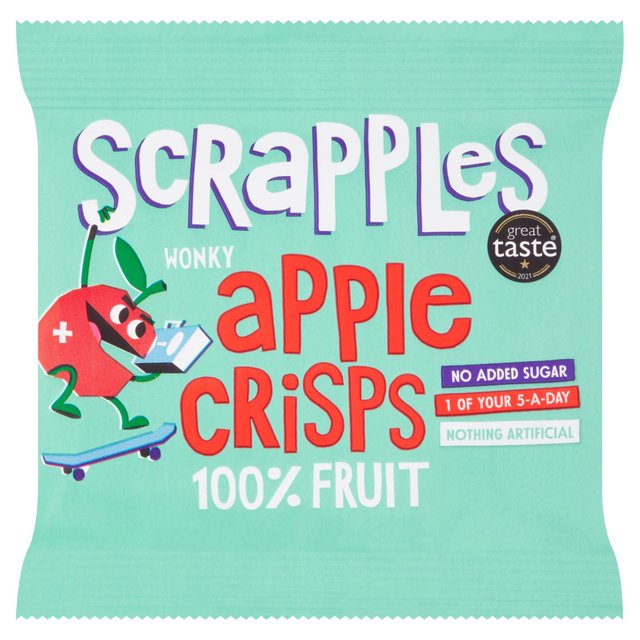 Scrapples Apple Fruit Crisps 12g