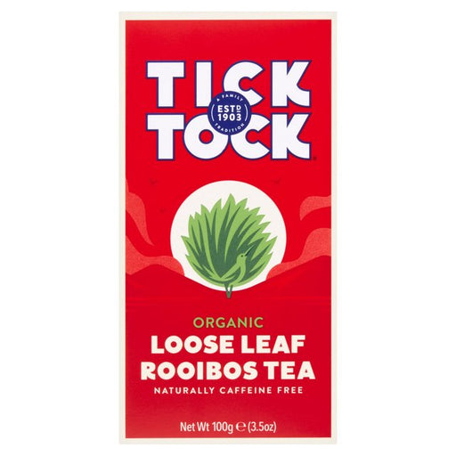 Tick Tock Organic Rooibos Loose Leaf Tea 100g