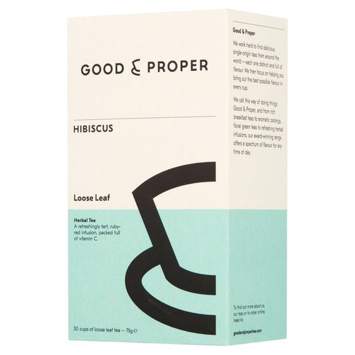 Good & Proper Tea - Loose Leaf Hibiscus Tea 75g