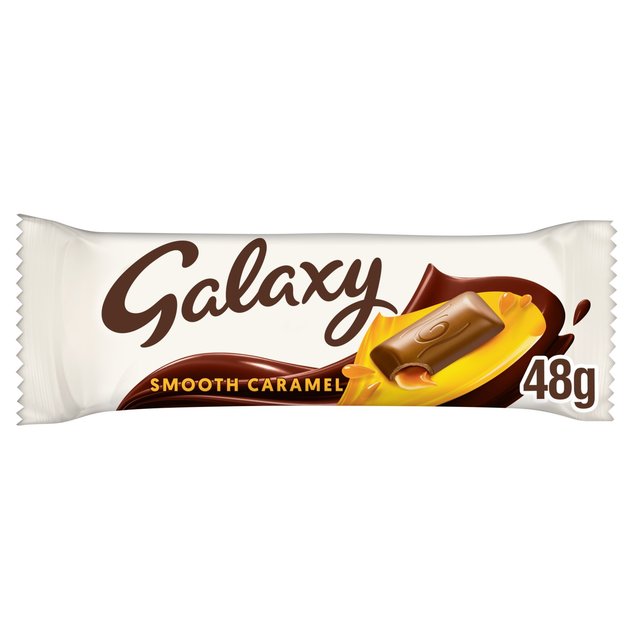 Galaxy Smooth Caramel & Milk Chocolate Snack Bar 48g 48g