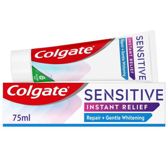 Colgate Sensitive Instant Relief Teeth Whitening Toothpaste 75ml