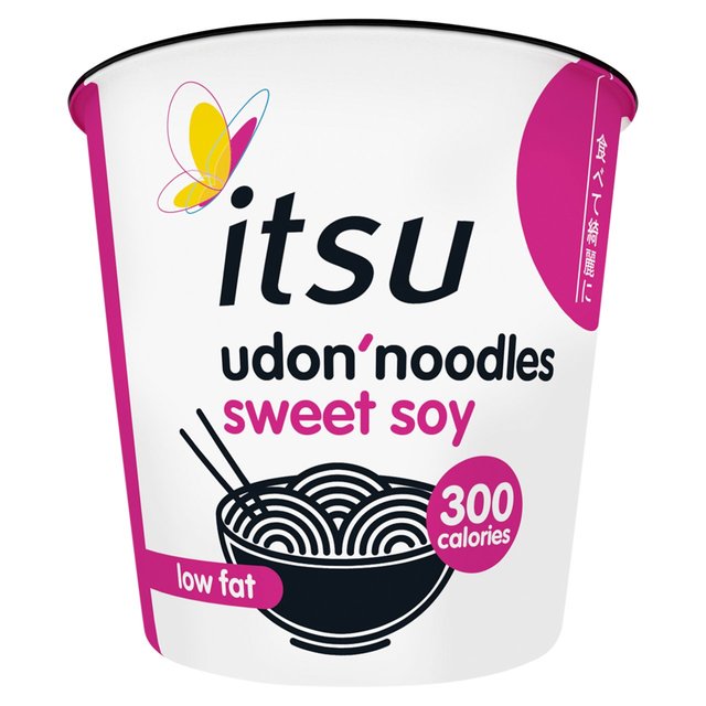 itsu sweet soy udon noodles pot 180g