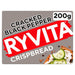 Ryvita Crispbread Cracked Black Pepper Crackers 200g