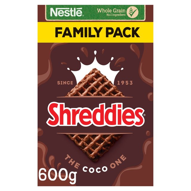 Nestle Shreddies The Coco One Cereal 600g