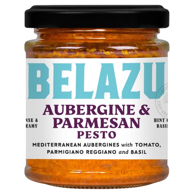 Belazu Aubergine & Parmesan Pesto 165g