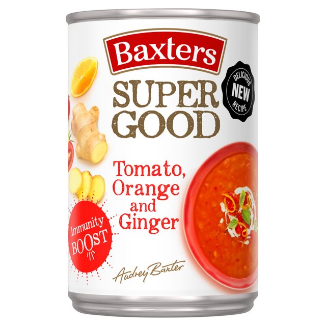 Baxters Super Good Tomato, Orange & Ginger Soup 400g