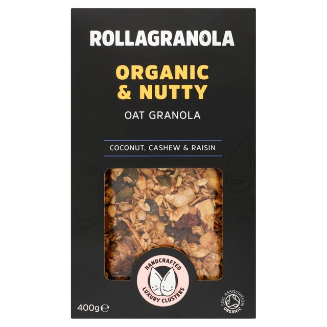 Rollagranola Organic and Nutty Oat Granola 400g