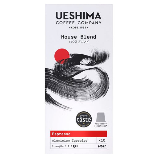 Ueshima House Blend Nespresso Compatible Capsules 10 per pack