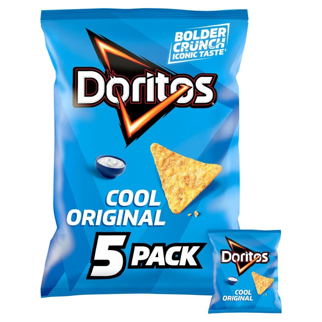 Doritos Cool Original Tortilla Chips Multipack Crisps 5 per pack