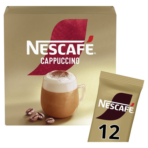 Nescafe Gold Cappuccino Sachets 12 per pack