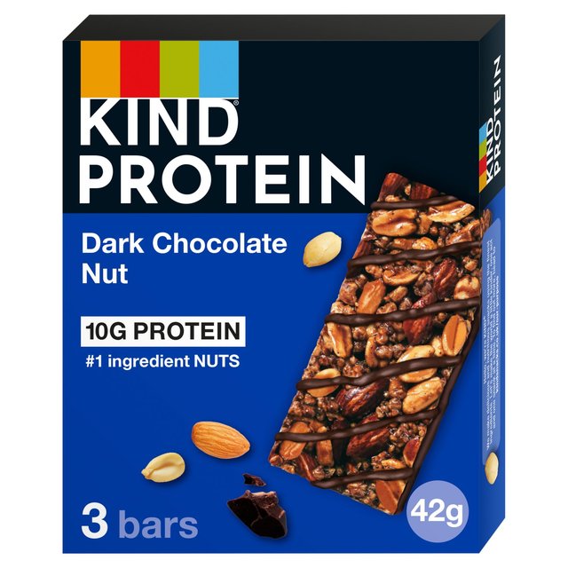 KIND Protein Dark Chocolate Nut Protein Bars Multipack 3 x 42g