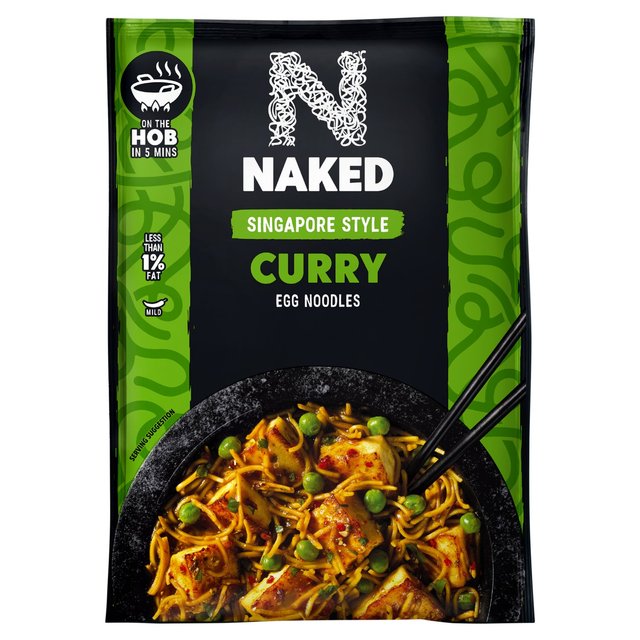 Naked Singapore Curry Stir fry Noodles 100g