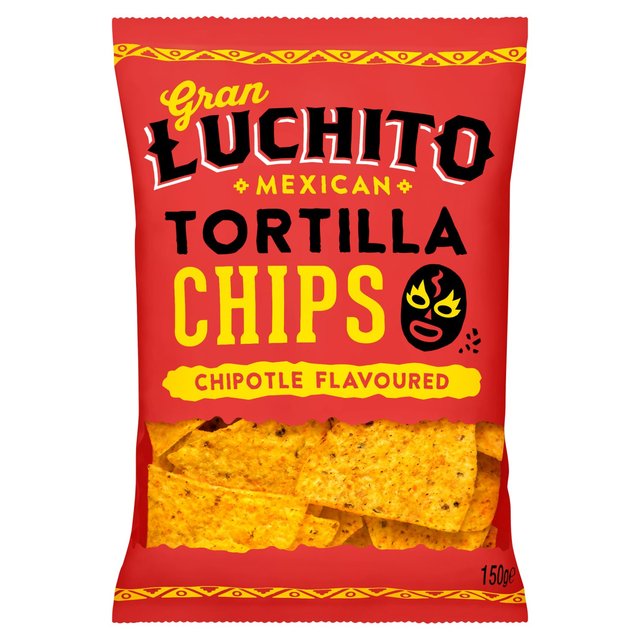 Gran Luchito Chipotle Tortilla Chips 150g