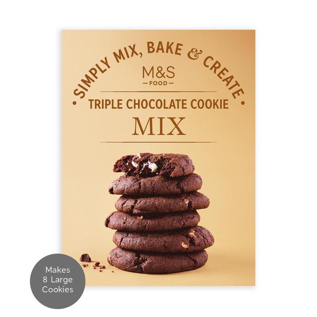 M&S Triple Chocolate Cookie Mix 300g