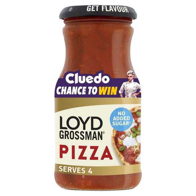 Loyd Grossman Pizza Sauce No Added Sugar 350g