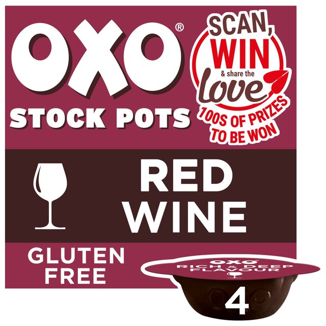 Oxo Red Wine Stock Pots 4 x 20g